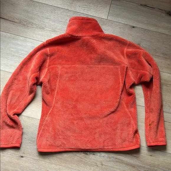 Patagonia Vibrant Orange Snap Fleece - Picture 3 of 4